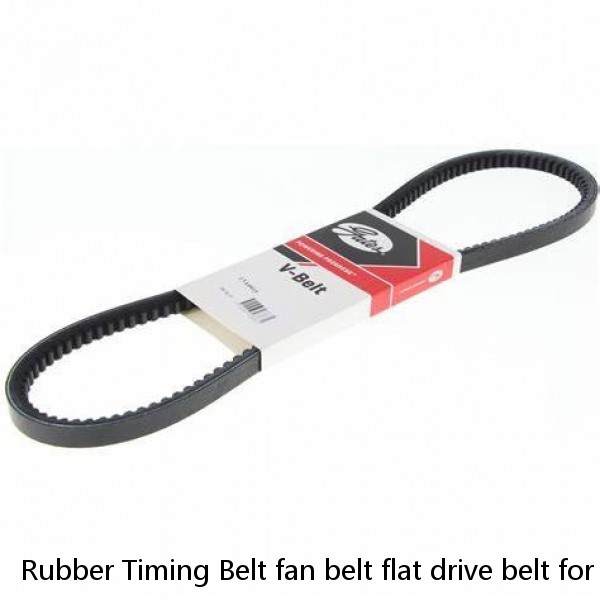 Rubber Timing Belt fan belt flat drive belt for sewing machine