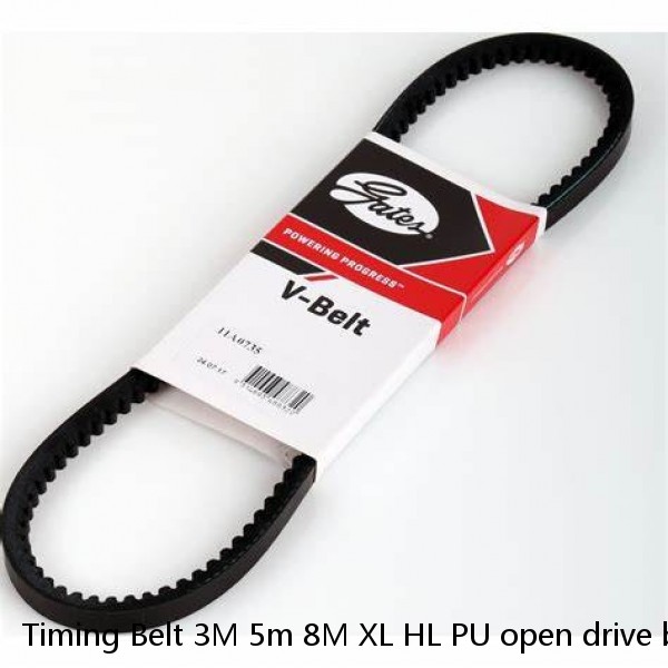 Timing Belt 3M 5m 8M XL HL PU open drive belt steel wire Industrial Transmission belt factory direct sale