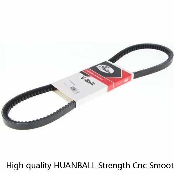 High quality HUANBALL Strength Cnc Smooth Top Pvc Conveyor High Quality Timing Drive Belt With Steel Core #1 small image