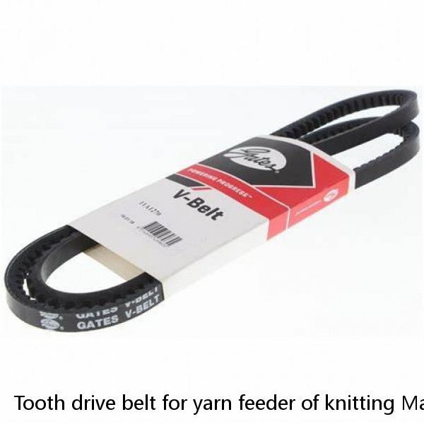 Tooth drive belt for yarn feeder of knitting Machine #1 small image