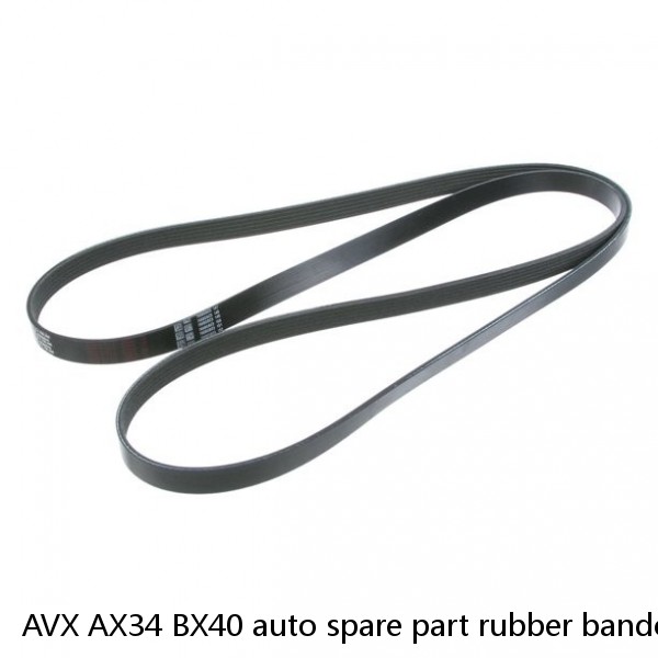 AVX AX34 BX40 auto spare part rubber bando v belt for bus