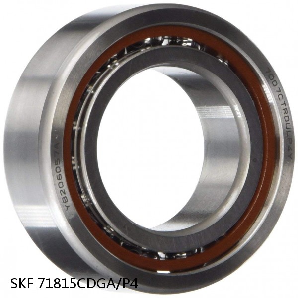 71815CDGA/P4 SKF Super Precision,Super Precision Bearings,Super Precision Angular Contact,71800 Series,15 Degree Contact Angle #1 image