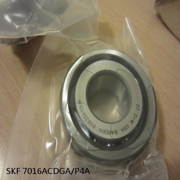 7016ACDGA/P4A SKF Super Precision,Super Precision Bearings,Super Precision Angular Contact,7000 Series,25 Degree Contact Angle #1 image