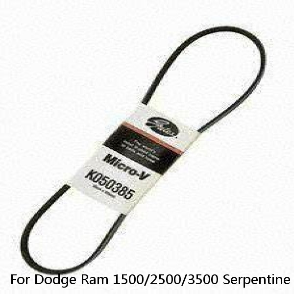For Dodge Ram 1500/2500/3500 Serpentine Belt 2009 2010 | K060795 #1 image