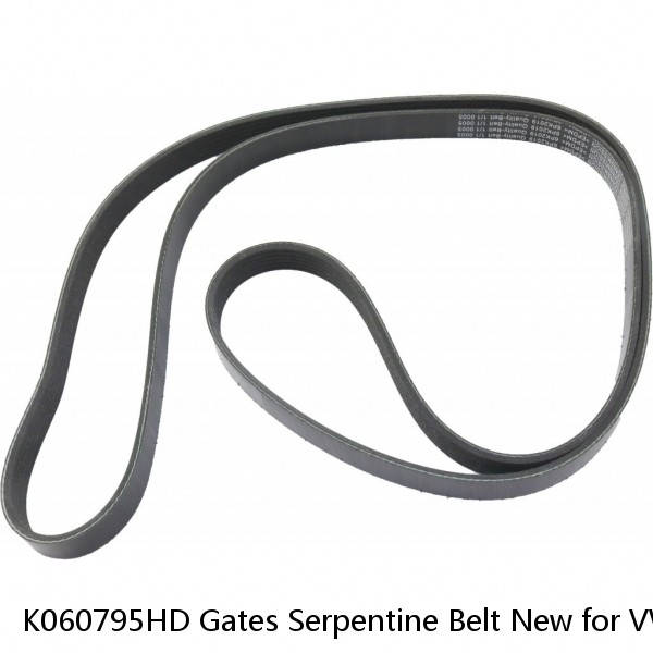 K060795HD Gates Serpentine Belt New for VW Ram Truck Dodge 1500 2500 3500 Routan #1 image