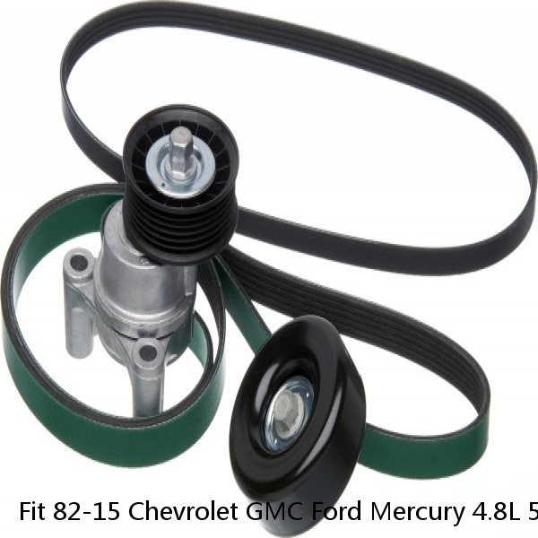 Fit 82-15 Chevrolet GMC Ford Mercury 4.8L 5.3L 6.0L 6PK2345 Serpentine Belt  #1 image