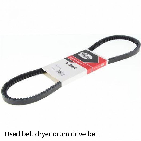 Used belt dryer drum drive belt #1 image